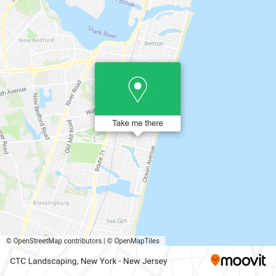CTC Landscaping map