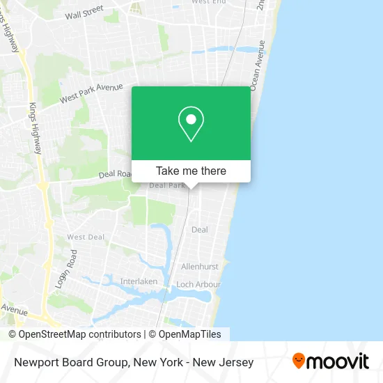 Newport Board Group map