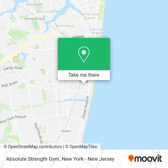 Absolute Strength Gym map