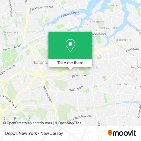 Depot map