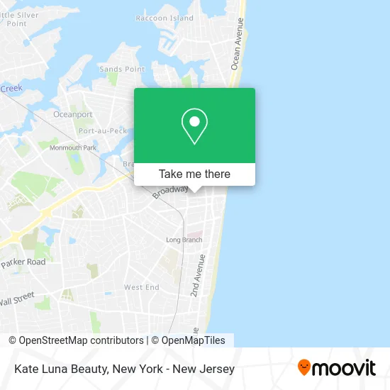 Kate Luna Beauty map