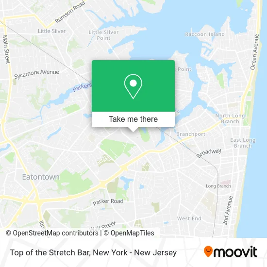 Top of the Stretch Bar map