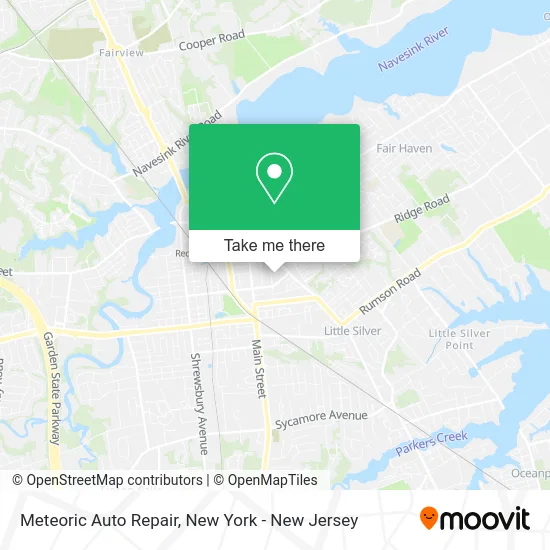 Meteoric Auto Repair map