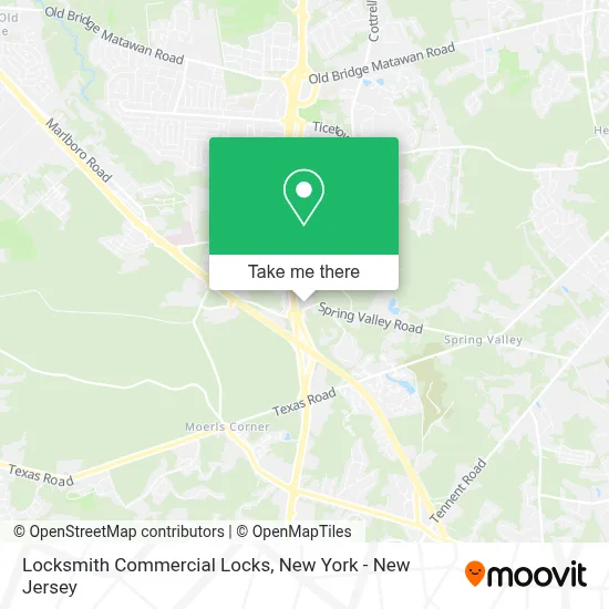 Locksmith Commercial Locks map