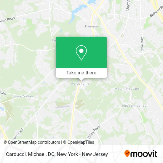 Carducci, Michael, DC map