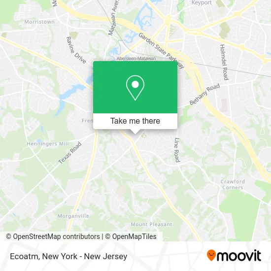 Ecoatm map