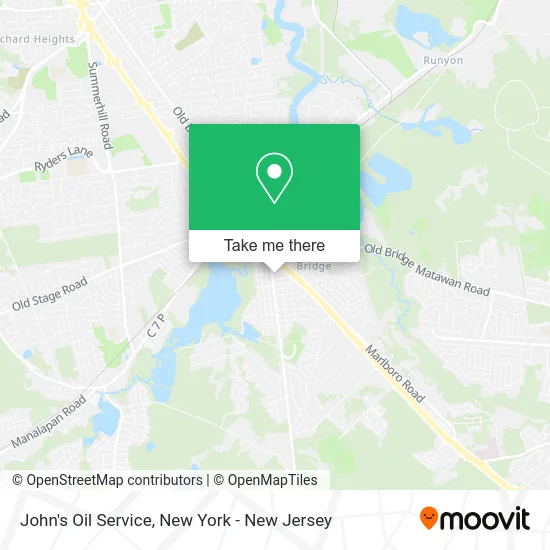 John's Oil Service map