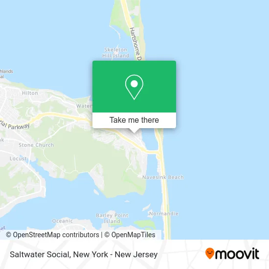 Saltwater Social map