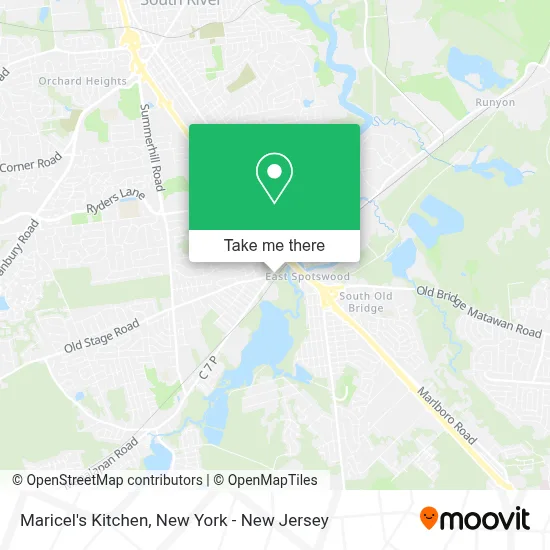 Maricel's Kitchen map