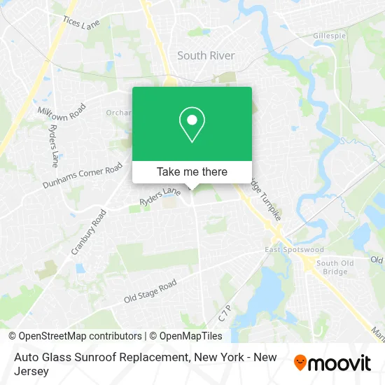 Auto Glass Sunroof Replacement map