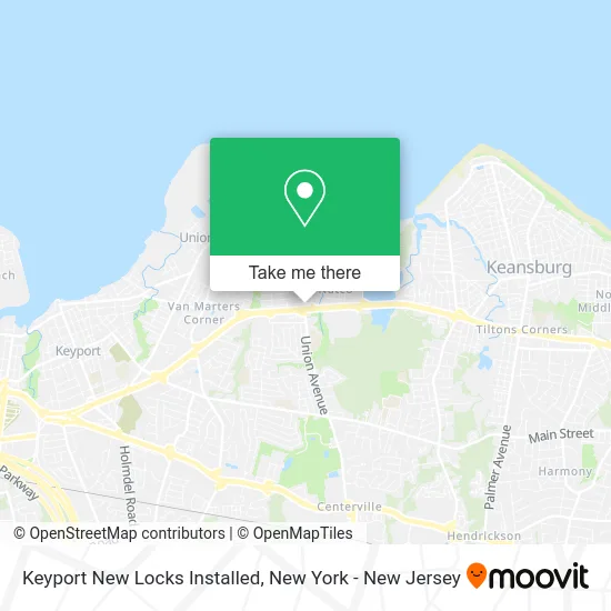 Keyport New Locks Installed map