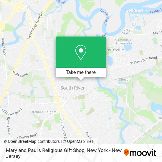 Mapa de Mary and Paul's Religious Gift Shop