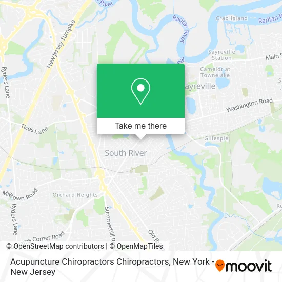 Acupuncture Chiropractors Chiropractors map