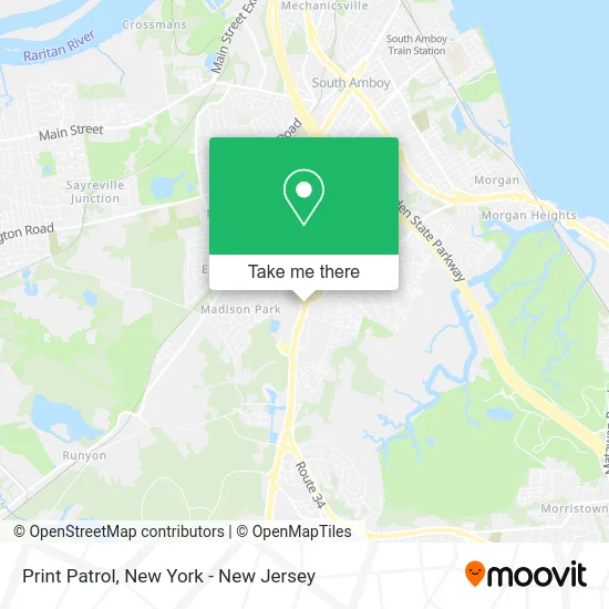 Print Patrol map