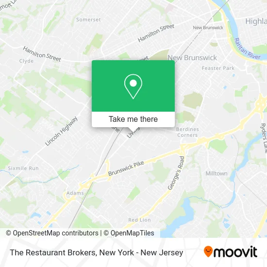 Mapa de The Restaurant Brokers