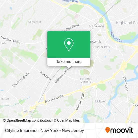 Cityline Insurance map