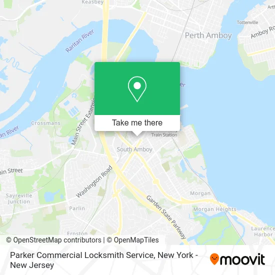 Parker Commercial Locksmith Service map