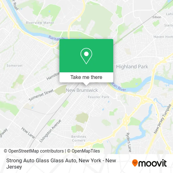 Strong Auto Glass Glass Auto map