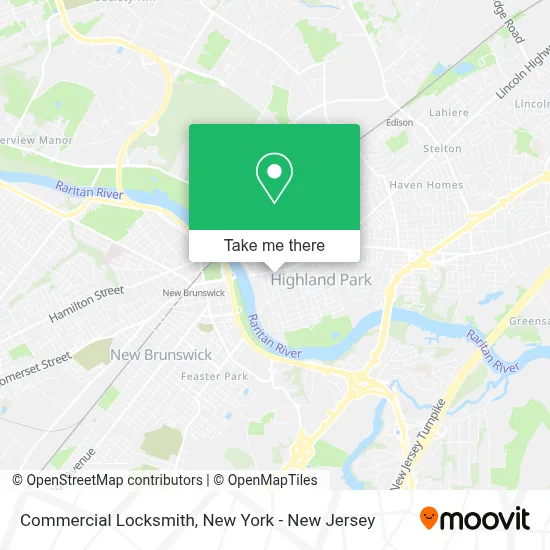 Commercial Locksmith map