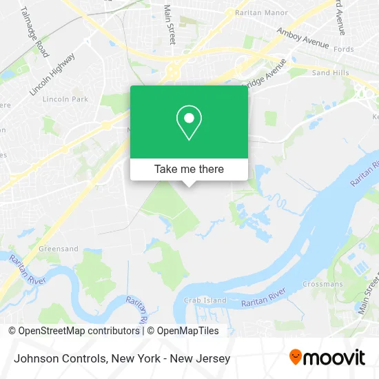 Johnson Controls map