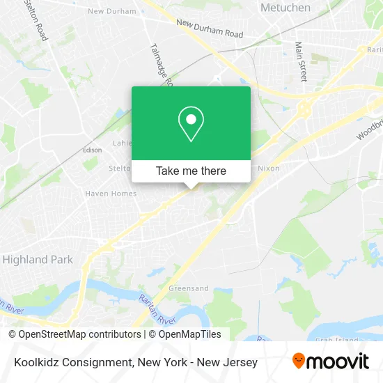 Koolkidz Consignment map