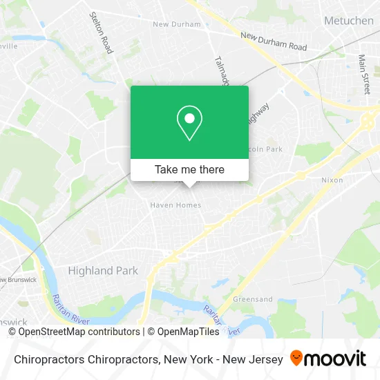 Chiropractors Chiropractors map