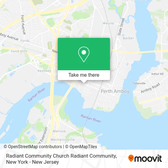 Radiant Community Church Radiant Community map