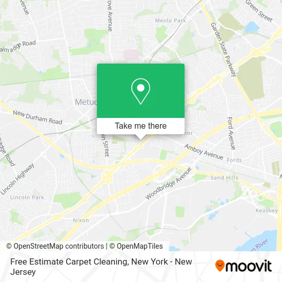 Free Estimate Carpet Cleaning map