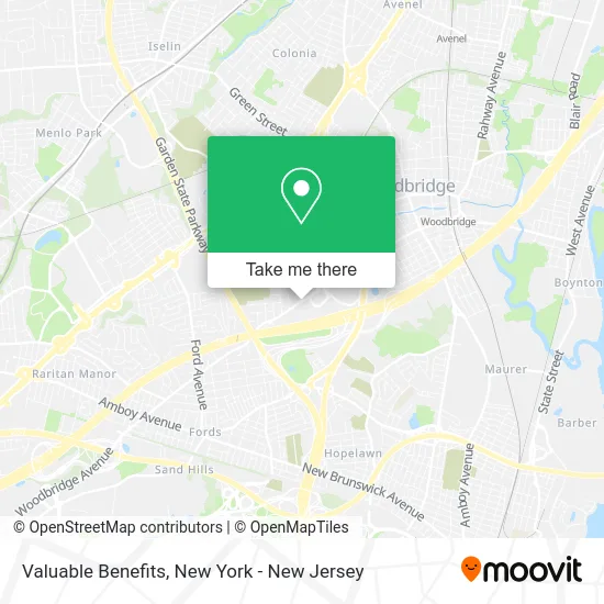 Valuable Benefits map