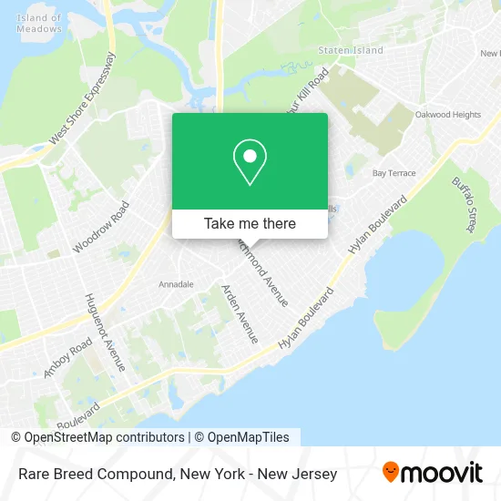 Rare Breed Compound map