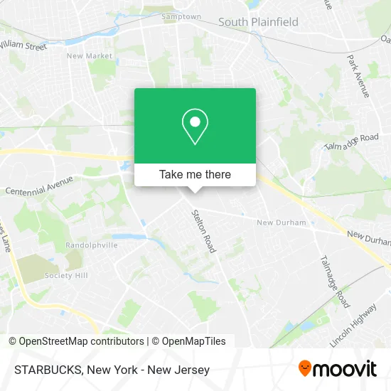 STARBUCKS map