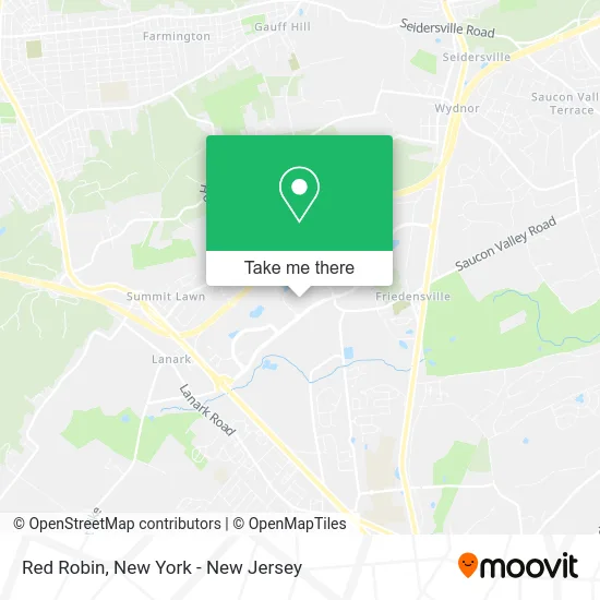 Red Robin map