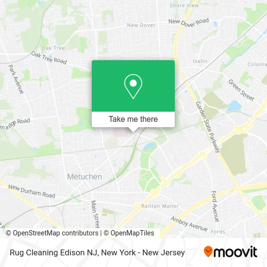 Rug Cleaning Edison NJ map