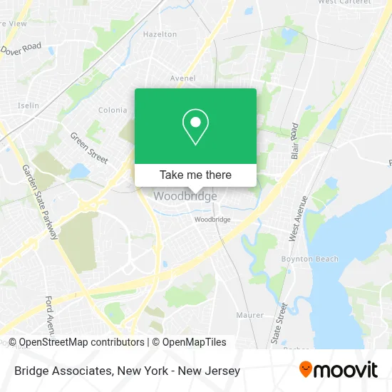 Bridge Associates map