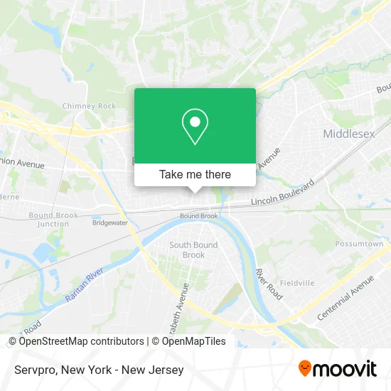 Servpro map