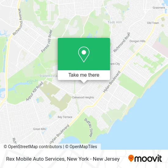 Rex Mobile Auto Services map