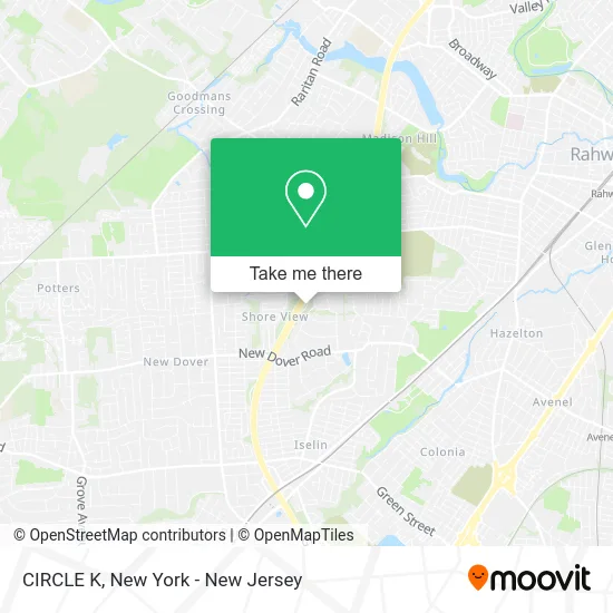 CIRCLE K map