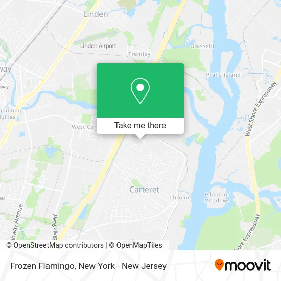 Frozen Flamingo map
