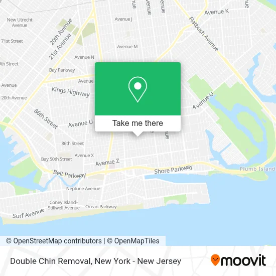 Double Chin Removal map