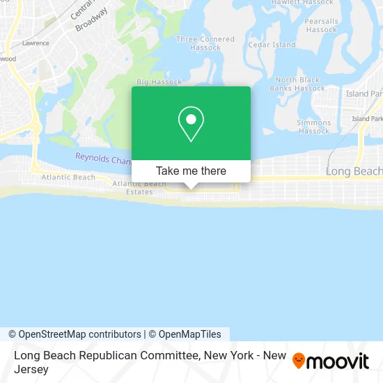 Long Beach Republican Committee map