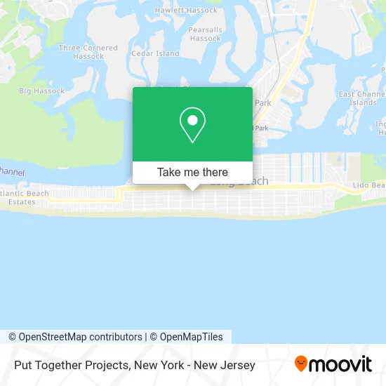 Put Together Projects map