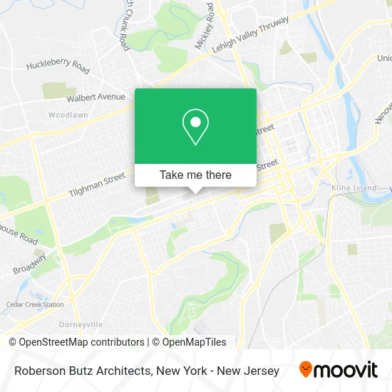 Roberson Butz Architects map