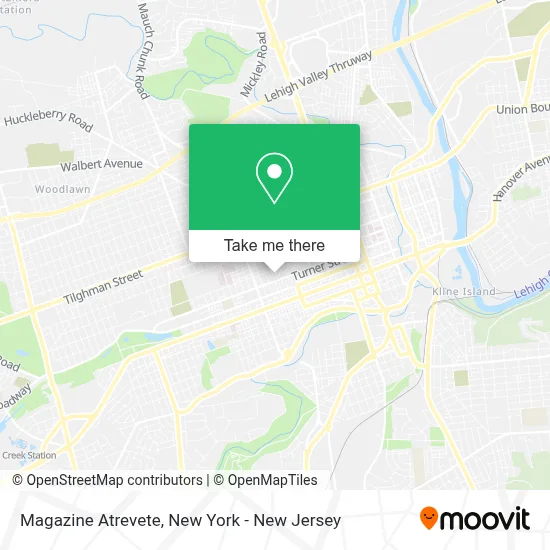 Magazine Atrevete map