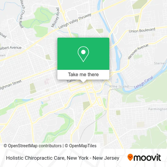 Holistic Chiropractic Care map