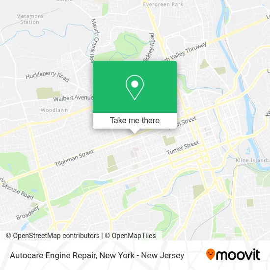 Autocare Engine Repair map