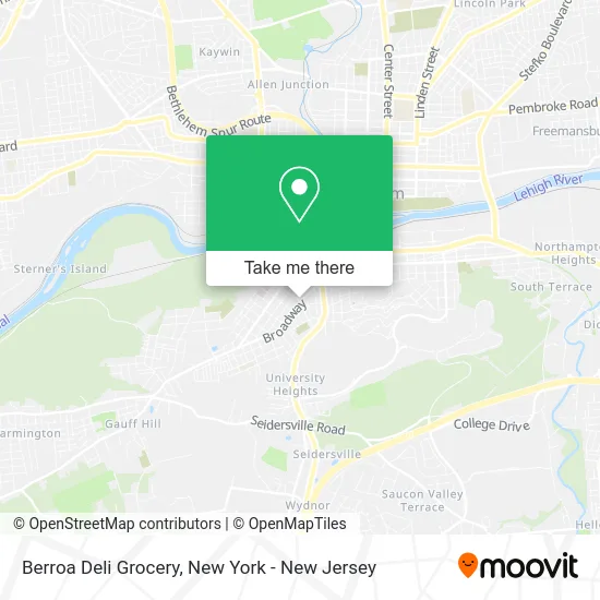Berroa Deli Grocery map