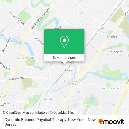 Dynamic Balance Physical Therapy map