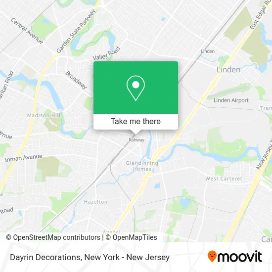 Dayrin Decorations map