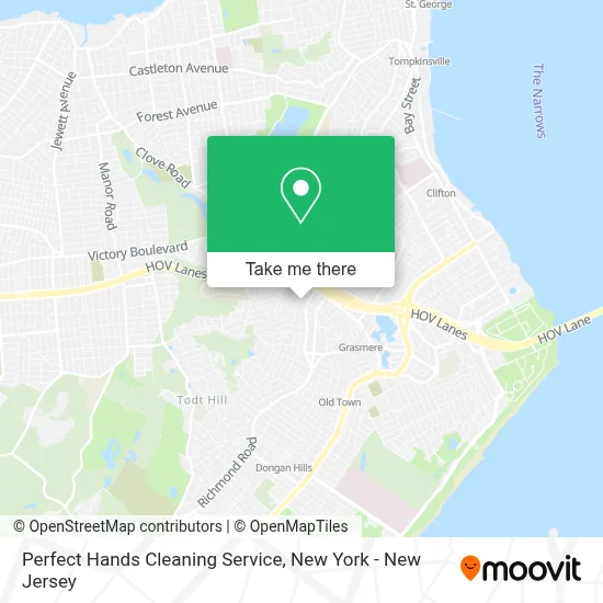 Perfect Hands Cleaning Service map