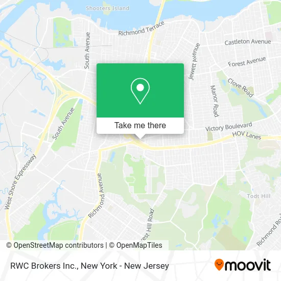 RWC Brokers Inc. map